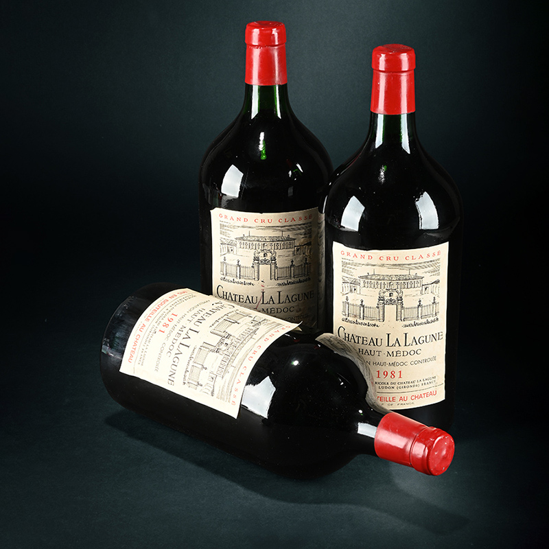 1981 Chateau La Lagune 3eme Cru Classe, Haut-Medoc, 3 x 300cl