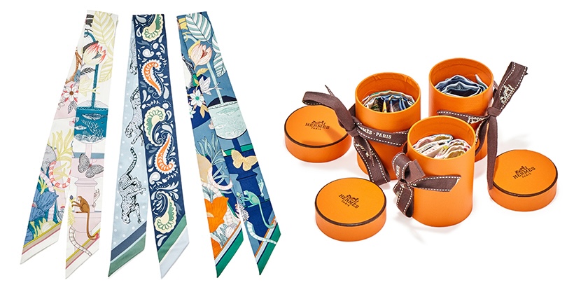 820W 14905 Lot 348 Hermès, Guepards Twilly