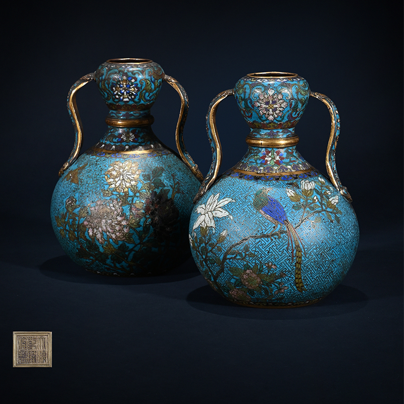 Qianlong Finely Enamelled Cloisonné Vase | Chinese Ceramics and Works of Art | Wednesday 20 & Thursday 21 May 2026
