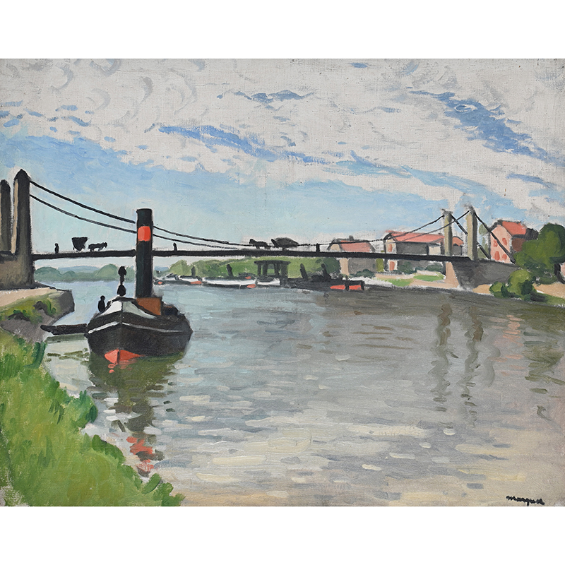 Albert Marquet (French 1875-1947), 'Le Pont De Conflans'