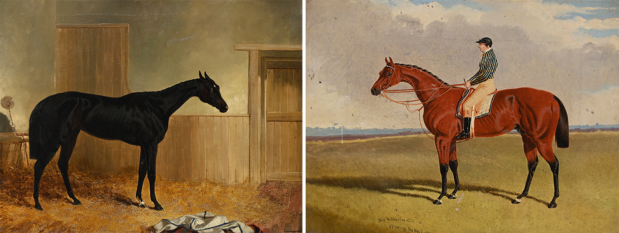 Lot 21 & 22 Works By John Frederick Herring Senior