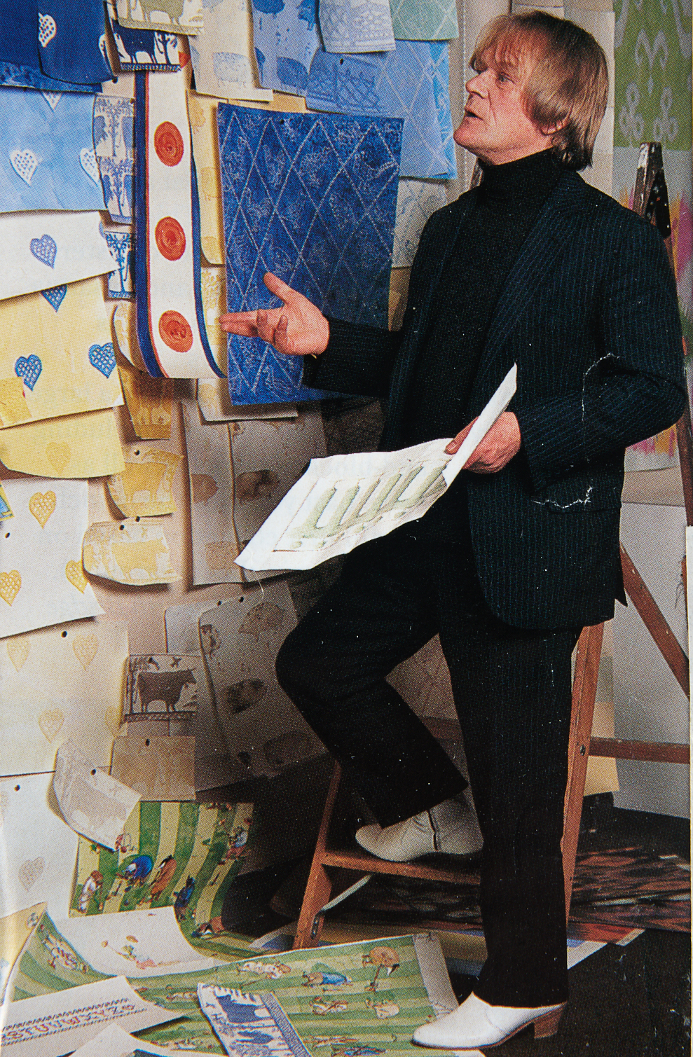 Antony Little In His White Boots